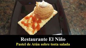 PASTEL DE ATUN SOBRE TOSTA SALADA-RESTAURANTE EL NIÑO.jpg