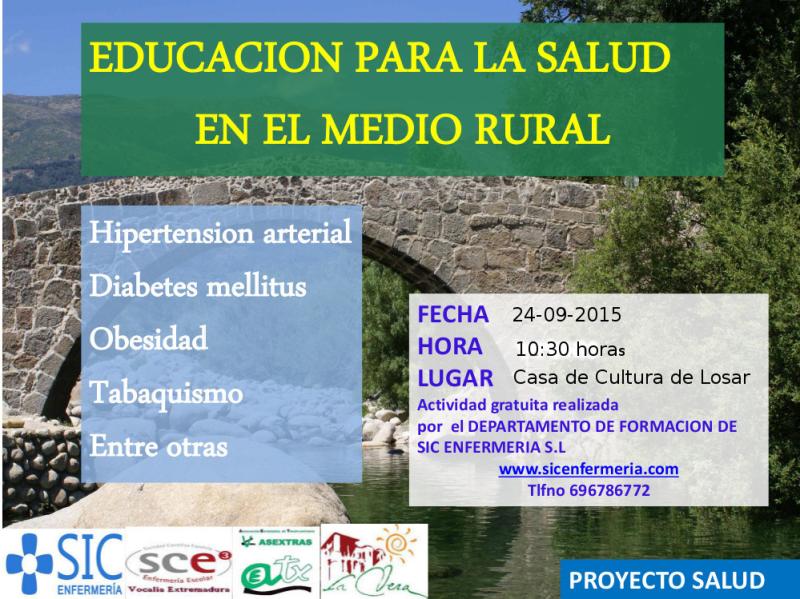 Educación sobre la salud rural