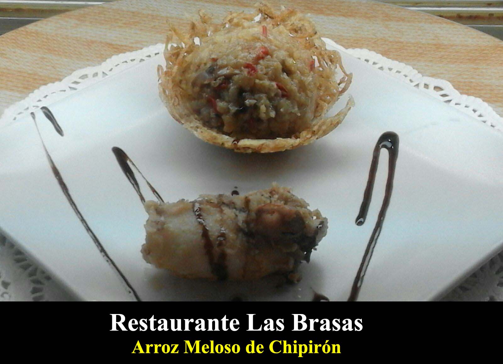 Arroz Meloso de Chipirón